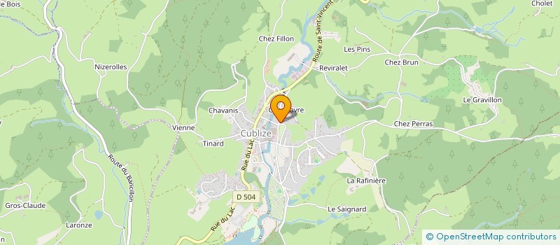 localisation de l'entreprise BOOST@COM  CUBLIZE