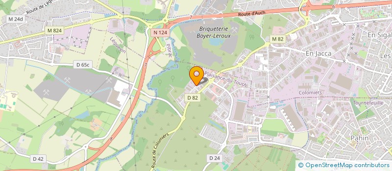 localisation de l'entreprise BOOST COM DIGITALE  PLAISANCE-DU-TOUCH