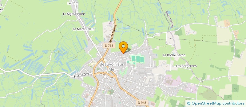 localisation de l'entreprise BOOST ENTREPRISES à BEAUVOIR-SUR-MER