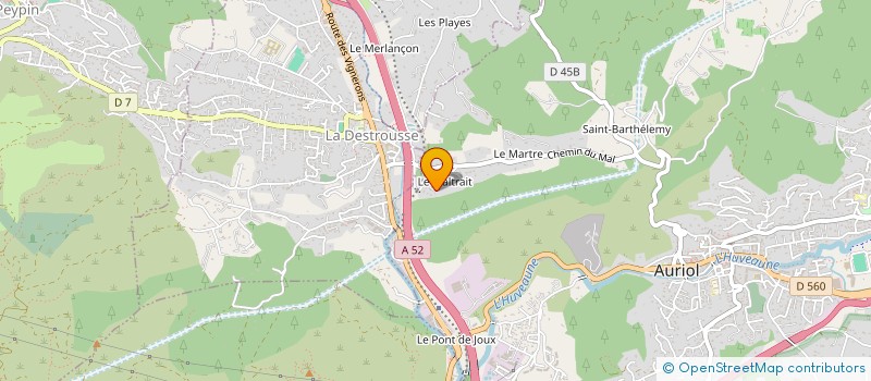 localisation de l'entreprise BOOST EXPERTISES à LA DESTROUSSE
