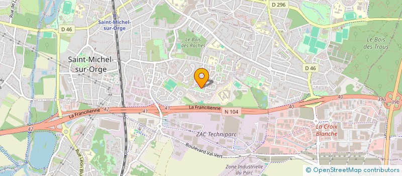 localisation de l'entreprise BOOST FORMATION ET COMPETENCES  SAINT-MICHEL-SUR-ORGE