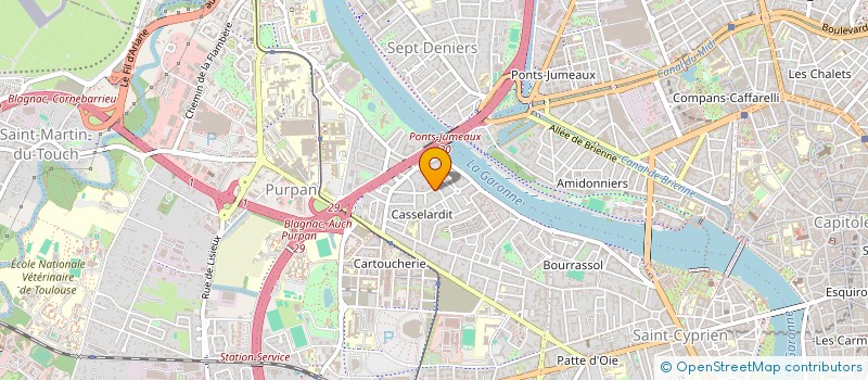 localisation de l'entreprise BOOST HORIZON à TOULOUSE