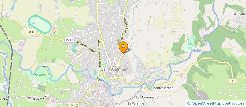 localisation de l'entreprise BOOST INVEST à SAINT-GALMIER