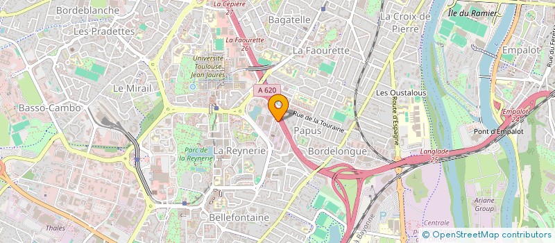 localisation de l'entreprise BOOST OCCITANIE TELECOMMUNICATION à TOULOUSE