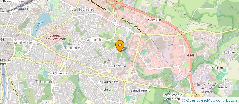 localisation de l'entreprise BOOST'R CONSULT à VANNES