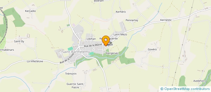 localisation de l'entreprise BOOST'RENOV à SAINT-BARTHELEMY