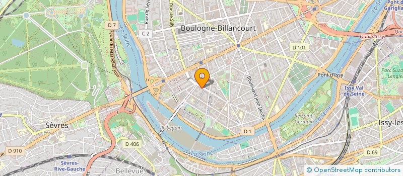 localisation de l'entreprise BOOST.RS à BOULOGNE-BILLANCOURT