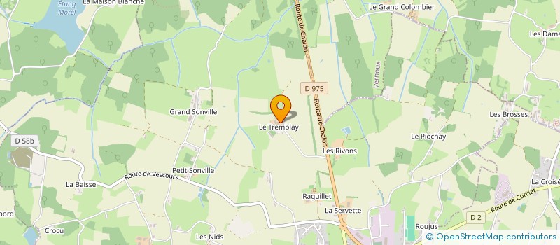 localisation de l'entreprise BOOST'TERRE à SAINT-TRIVIER-DE-COURTES