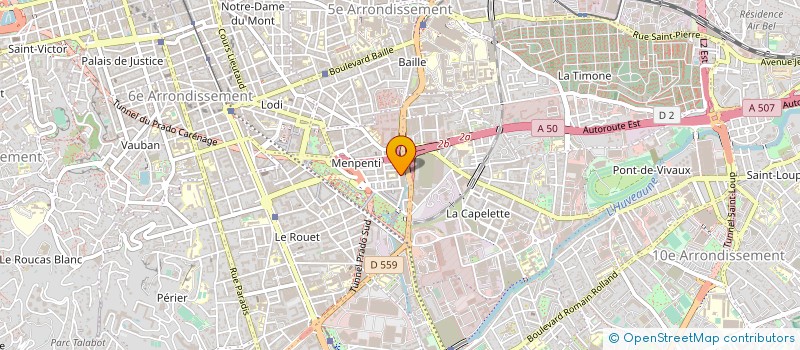 localisation de l'entreprise BOOST UP à MARSEILLE