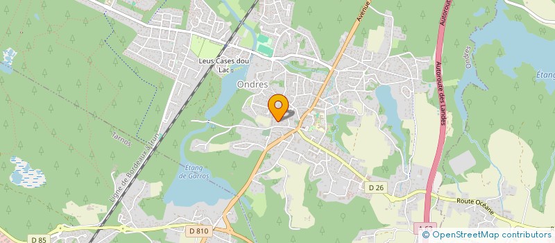 localisation de l'entreprise BOOST'UP SANTE  ONDRES