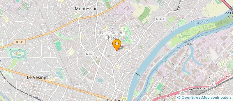 localisation de l'entreprise BOOSTAUFEMININ  CHATOU