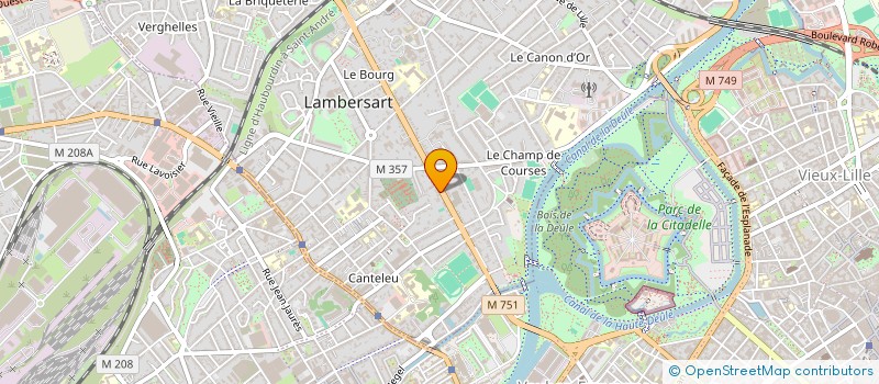 localisation de l'entreprise BOOSTE PARTNERS à LAMBERSART