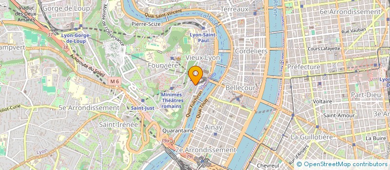 localisation de l'entreprise BOOSTEP à LYON