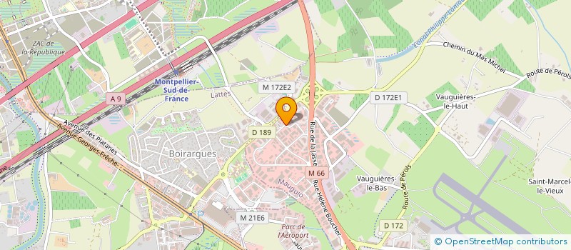 localisation de l'entreprise BOOSTER à MAUGUIO