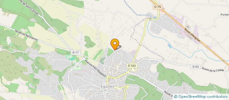 localisation de l'entreprise BOOSTER  EGUILLES