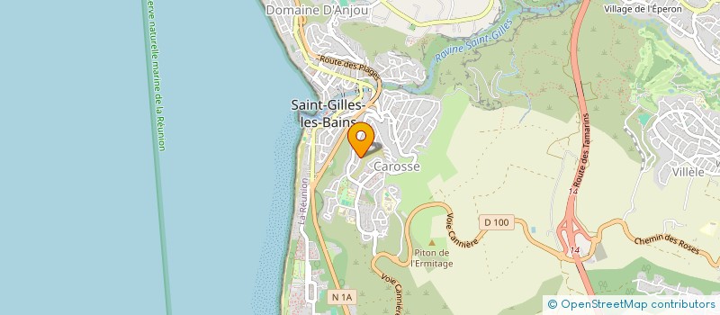 localisation de l'entreprise BOOSTER  SAINT-PAUL