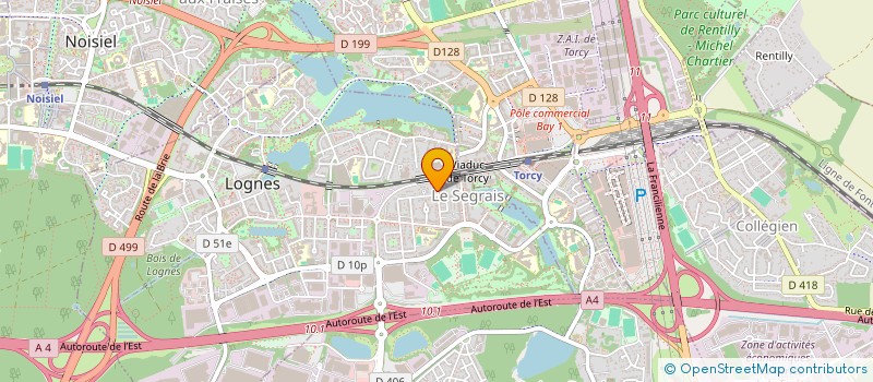 localisation de l'entreprise BOOSTER à LOGNES