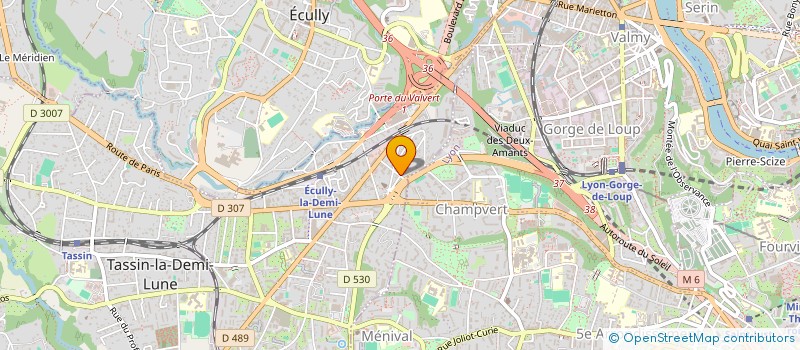 localisation de l'entreprise BOOSTER à TASSIN-LA-DEMI-LUNE