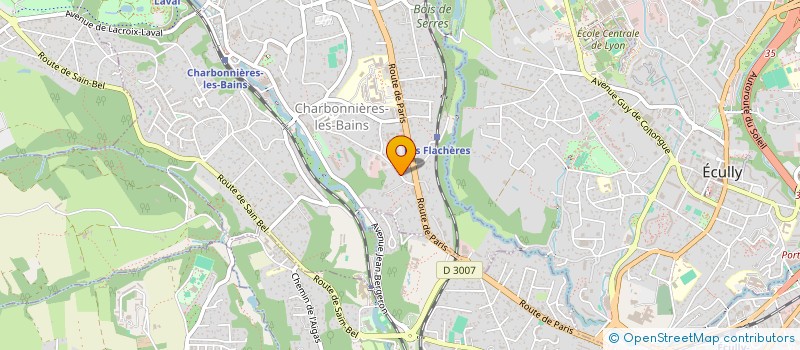 localisation de l'entreprise BOOSTER COMMUNICATION & COACHING  CHARBONNIERES-LES-BAINS