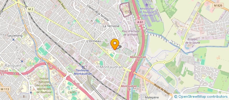 localisation de l'entreprise BOOSTER FORMATION INSERTION à TOULOUSE