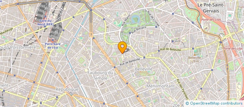 localisation de l'entreprise BOOSTER LOC  PARIS