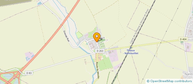 localisation de l'entreprise BOOSTER MAX  THIEUX