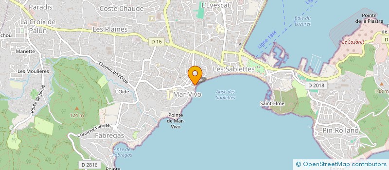 localisation de l'entreprise BOOSTER MEDICAL SASU à LA SEYNE-SUR-MER