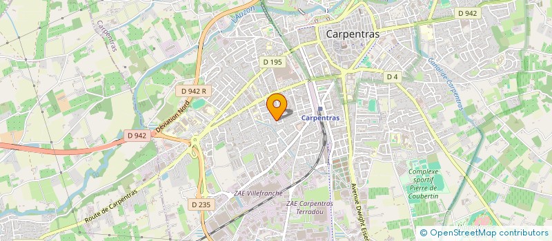 localisation de l'entreprise BOOSTER VOS NEURONES  CARPENTRAS