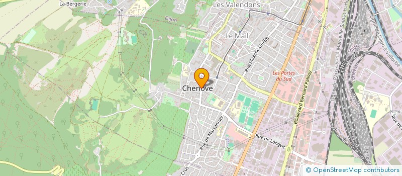 localisation de l'entreprise BOOSTFORMA à CHENOVE