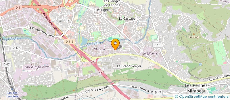 localisation de l'entreprise BOOSTIMMO  LES PENNES-MIRABEAU