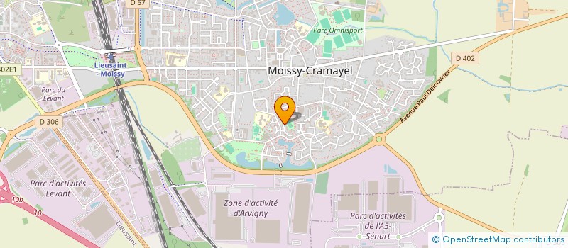 localisation de l'entreprise BOOSTLAB-DIFFUSION  MOISSY-CRAMAYEL