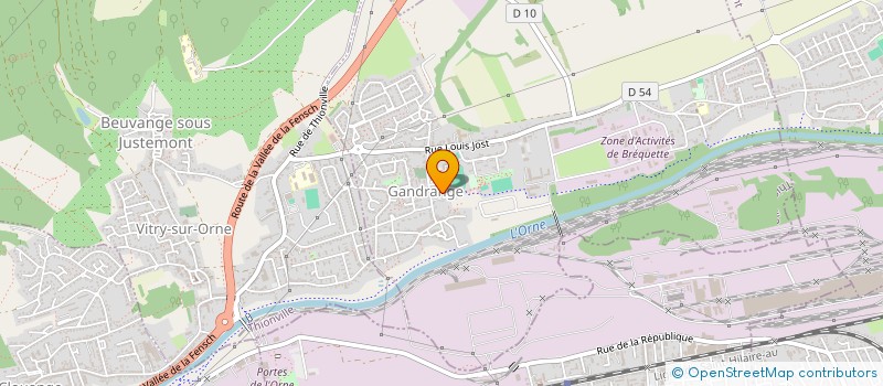 localisation de l'entreprise BOOSTMYDJ  GANDRANGE