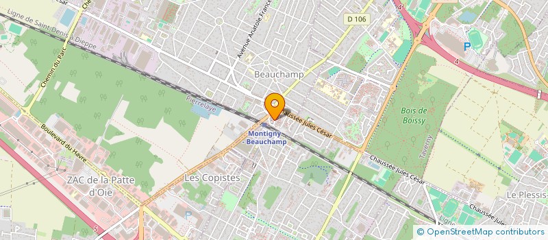 localisation de l'entreprise BOOSTR APP à BEAUCHAMP