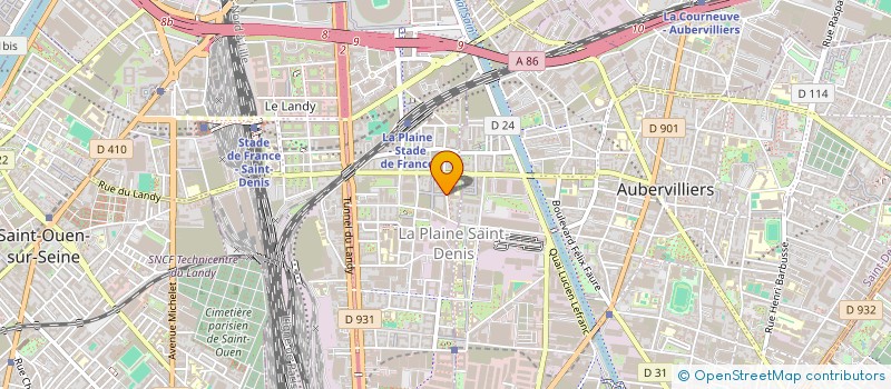 localisation de l'entreprise BOOSTUP SAS à SAINT-DENIS