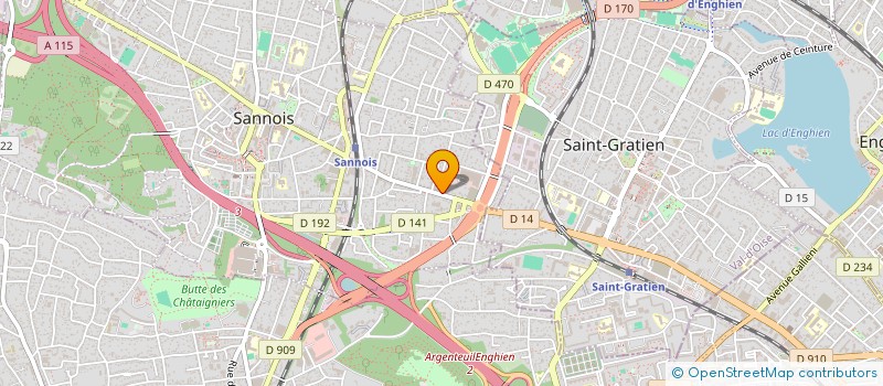 localisation de l'entreprise BOOSTYCOM à SANNOIS