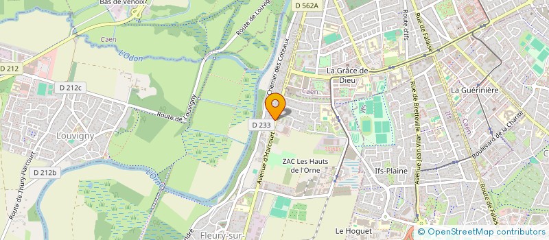 localisation de l'entreprise BOOSTYOURPRO  FLEURY-SUR-ORNE