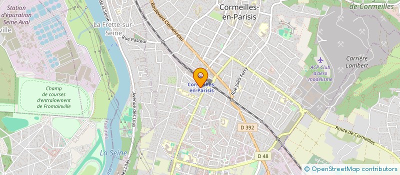 localisation de l'entreprise BOOT'IFUL STEPS & BUMP  CORMEILLES-EN-PARISIS