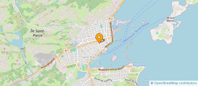 localisation de l'entreprise BOOTLEGGER  SAINT-PIERRE