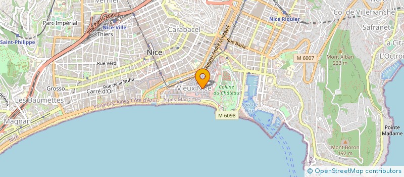 localisation de l'entreprise BOOTS à NICE