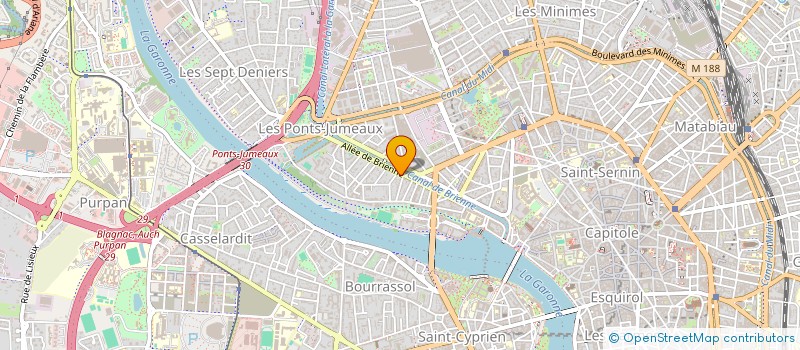 localisation de l'entreprise BOOTSHOP à TOULOUSE
