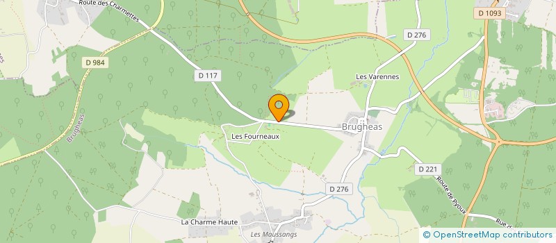 localisation de l'entreprise BOP  BRUGHEAS