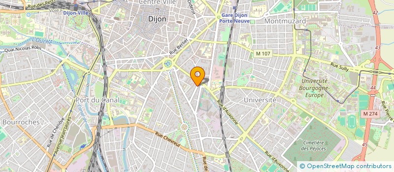 localisation de l'entreprise BOP AND SWING  DIJON