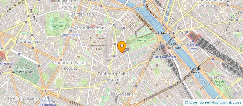 localisation de l'entreprise BOP GALAPAGOS SAS  PARIS