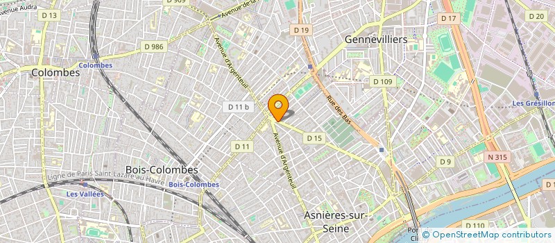 localisation de l'entreprise BOPAC S.A.S.U  ASNIERES-SUR-SEINE