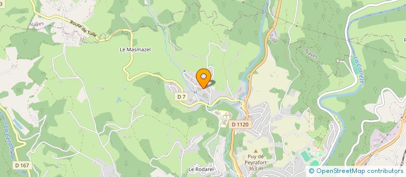 localisation de l'entreprise BOPADIS à TULLE