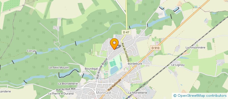 localisation de l'entreprise BOPAL IMMO  MONNAIE