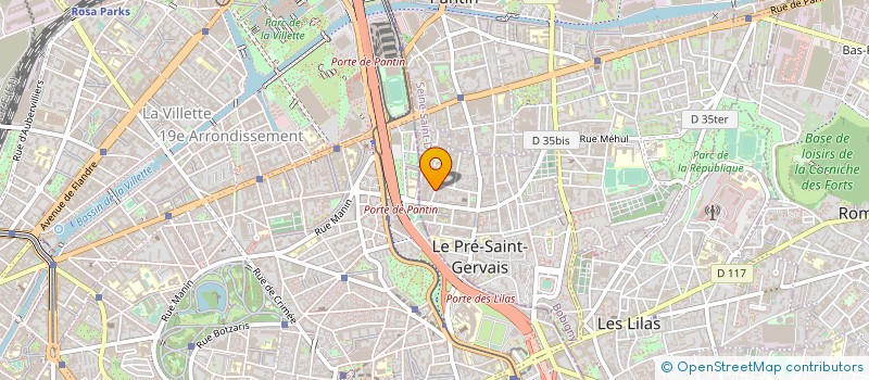 localisation de l'entreprise BOPCITY à LE PRE-SAINT-GERVAIS