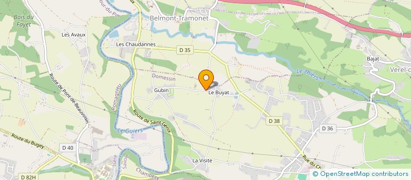 localisation de l'entreprise BOPEREY  DOMESSIN