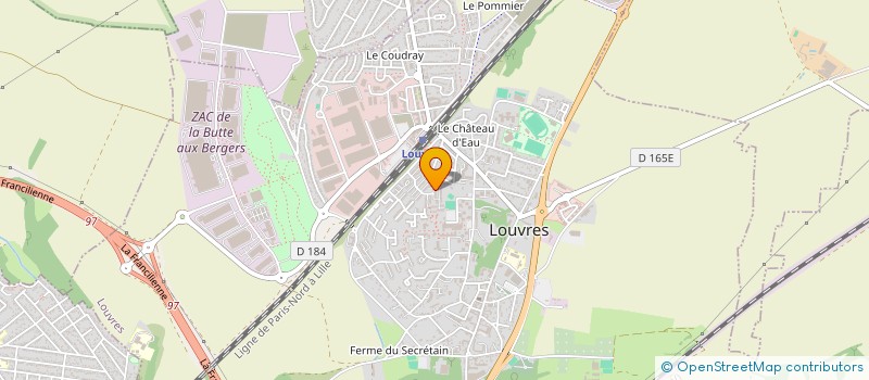 localisation de l'entreprise BOPETO  LOUVRES