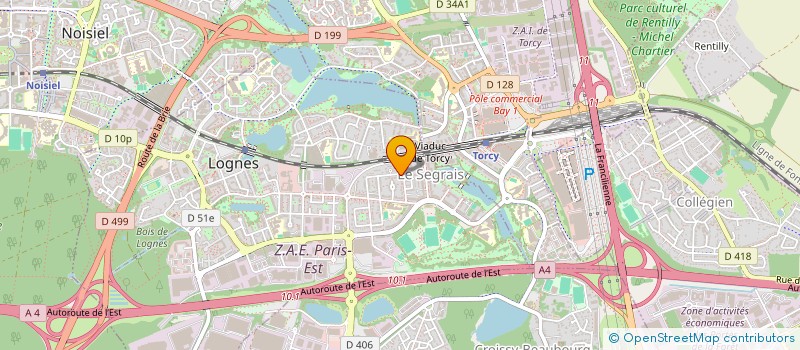 localisation de l'entreprise BOPHA FLEURS SAS à LOGNES